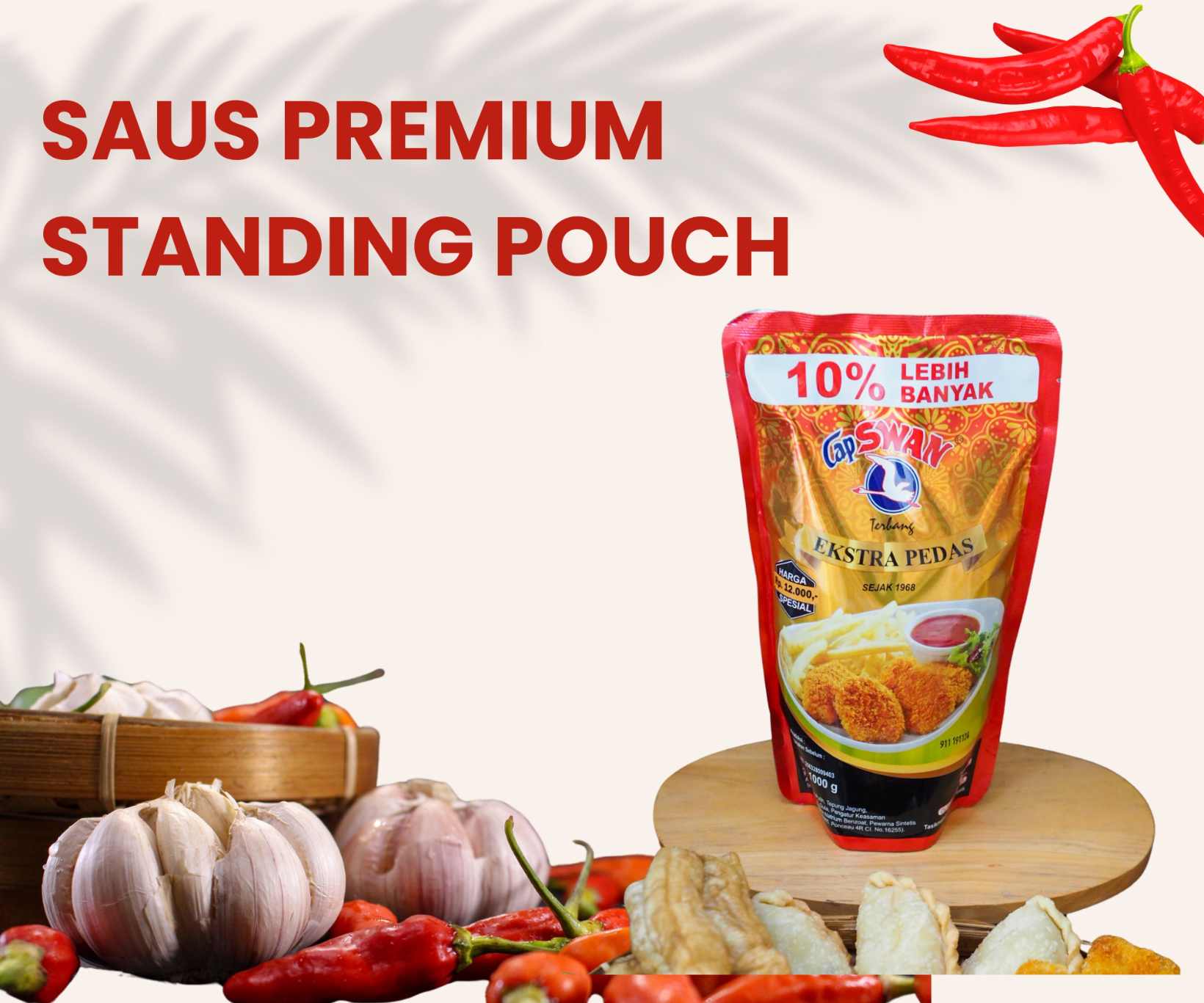 Saus Swan Premium Standing Pouch